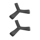 Maxbell Fin Keepers Easy Pull on Elastic Secure for Underwater Swimming Water Sports Black M 39 to 41