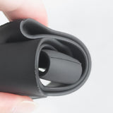 Maxbell Fin Keepers Easy Pull on Elastic Secure for Underwater Swimming Water Sports Black M 39 to 41