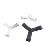 Maxbell Fin Keepers Easy Pull on Elastic Secure for Underwater Swimming Water Sports Black M 39 to 41