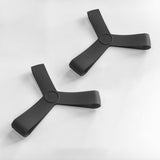 Maxbell Fin Keepers Easy Pull on Elastic Secure for Underwater Swimming Water Sports Black M 39 to 41