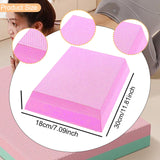 Maxbell Balance Pad Anti Slip Practice Balance Cushion for Pilates Outdoor Stability pink