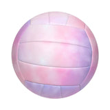Maxbell Beach Volleyball Official Size 5 PVC Volley Ball for Competition Match Young Pink and Purple