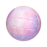 Maxbell Beach Volleyball Official Size 5 PVC Volley Ball for Competition Match Young Pink and Purple