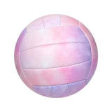 Maxbell Beach Volleyball Official Size 5 PVC Volley Ball for Competition Match Young Pink and Purple