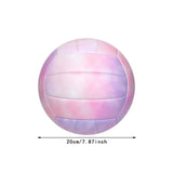 Maxbell Beach Volleyball Official Size 5 PVC Volley Ball for Competition Match Young Pink and Purple