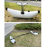 Maxbell PVC Canoe Outrigger Floats Stabilization System Inflatable Kayak Stabilizers