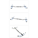 Maxbell PVC Canoe Outrigger Floats Stabilization System Inflatable Kayak Stabilizers