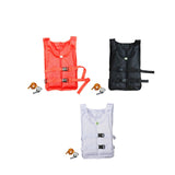 Maxbell Life Jacket Foldable Multipurpose Life Vest for Tubing Water Sports Swimming White