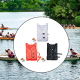 Maxbell Life Jacket Foldable Multipurpose Life Vest for Tubing Water Sports Swimming White