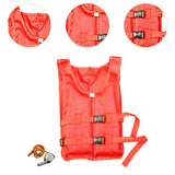 Maxbell Life Jacket Foldable Multipurpose Life Vest for Tubing Water Sports Swimming Red