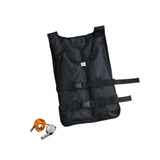 Maxbell Life Jacket Foldable Multipurpose Life Vest for Tubing Water Sports Swimming Black
