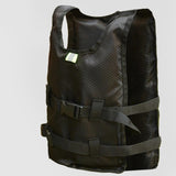 Maxbell Life Jacket Foldable Multipurpose Life Vest for Tubing Water Sports Swimming Black