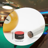 Maxbell Pool Cue Chalk Cube Lightweight Supplies Practical Billiard Pool Stick Chalk red