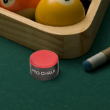 Maxbell Pool Cue Chalk Cube Lightweight Supplies Practical Billiard Pool Stick Chalk red