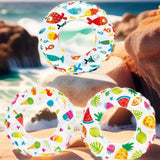 Maxbell Swimming Ring Flotation Pool Swim Tube Outdoor Premium Inflatable Pool Float