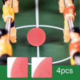 Maxbell 4x Foosball Balls for Foosball Tabletop Game for Adults Foosball Table Balls Red