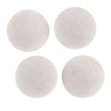 Maxbell 4x Foosball Balls for Foosball Tabletop Game for Adults Foosball Table Balls White