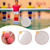 Maxbell 4x Foosball Balls for Foosball Tabletop Game for Adults Foosball Table Balls White