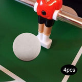 Maxbell 4x Foosball Balls for Foosball Tabletop Game for Adults Foosball Table Balls White