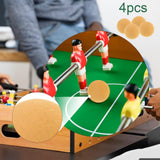 Maxbell 4x Foosball Balls for Foosball Tabletop Game for Adults Foosball Table Balls Yellow