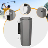 Maxbell Golf Ball Washer Accs Ball Washing Machine for Outdoor Tournaments Traveling Argent