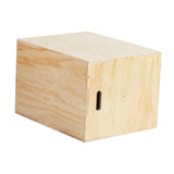 Maxbell Wood Plyo Box Multifunctional Plyometric Box for Lunges Conditioning Fitness 12x14x16inch