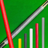 Maxbell Rubber Billiard Pool Cue Hand Grip Wrap Nonslip Rubber Grip for Professional Red