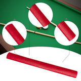 Maxbell Rubber Billiard Pool Cue Hand Grip Wrap Nonslip Rubber Grip for Professional Red