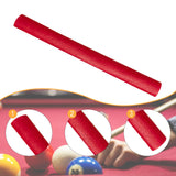 Maxbell Rubber Billiard Pool Cue Hand Grip Wrap Nonslip Rubber Grip for Professional Red