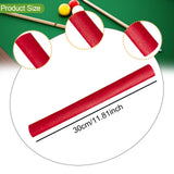 Maxbell Rubber Billiard Pool Cue Hand Grip Wrap Nonslip Rubber Grip for Professional Red