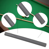 Maxbell Rubber Billiard Pool Cue Hand Grip Wrap Nonslip Rubber Grip for Professional Gray