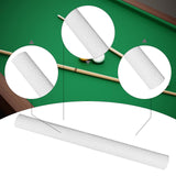 Maxbell Rubber Billiard Pool Cue Hand Grip Wrap Nonslip Rubber Grip for Professional White