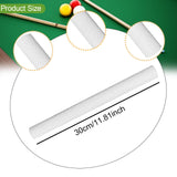 Maxbell Rubber Billiard Pool Cue Hand Grip Wrap Nonslip Rubber Grip for Professional White