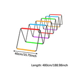 Maxbell Agility Ladder Workout Ladder Soccer Speed Ladder for Outdoor Sports Fitness 12 Grids