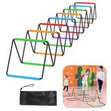 Maxbell Agility Ladder Workout Ladder Soccer Speed Ladder for Outdoor Sports Fitness 16 Grids