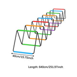 Maxbell Agility Ladder Workout Ladder Soccer Speed Ladder for Outdoor Sports Fitness 16 Grids