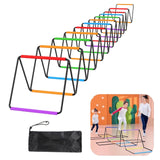 Maxbell Agility Ladder Workout Ladder Soccer Speed Ladder for Outdoor Sports Fitness 24 Grids