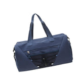 Maxbell Gym Duffle Bag with Shoe Compartment Nylon Gym Equipment for Fitness Workout Blue