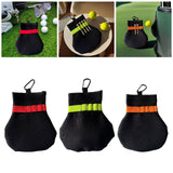 Maxbell Golf Balls Storage Bag Gifts Collecting Multipurpose Organizer for Men Women Red