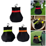 Maxbell Golf Balls Storage Bag Gifts Collecting Multipurpose Organizer for Men Women Red