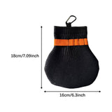 Maxbell Golf Balls Storage Bag Gifts Collecting Multipurpose Organizer for Men Women Orange