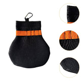 Maxbell Golf Balls Storage Bag Gifts Collecting Multipurpose Organizer for Men Women Orange