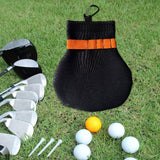 Maxbell Golf Balls Storage Bag Gifts Collecting Multipurpose Organizer for Men Women Orange