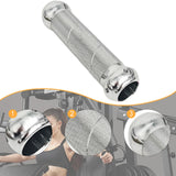 Maxbell Aluminum Alloy Handle Replacement Handgrip for Workout Training Bodybuilding Length 15cm