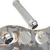 Maxbell Aluminum Alloy Handle Replacement Handgrip for Workout Training Bodybuilding Length 17cm