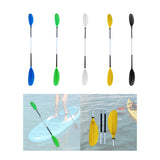 Maxbell Boat Paddle Aluminum Shaft Kayak Paddle for Canoeing Inflatable Boat Surfing Blue