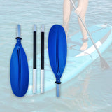 Maxbell Boat Paddle Aluminum Shaft Kayak Paddle for Canoeing Inflatable Boat Surfing Blue