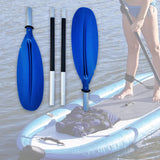 Maxbell Boat Paddle Aluminum Shaft Kayak Paddle for Canoeing Inflatable Boat Surfing Blue