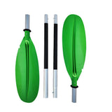 Maxbell Boat Paddle Aluminum Shaft Kayak Paddle for Canoeing Inflatable Boat Surfing Green