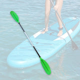 Maxbell Boat Paddle Aluminum Shaft Kayak Paddle for Canoeing Inflatable Boat Surfing Green